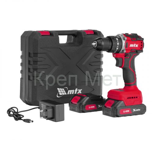 Дрель-шуруповерт аккумуляторная ударная бесщет. CIDS-BL-20, Li-Ion, 20 В// MTX
