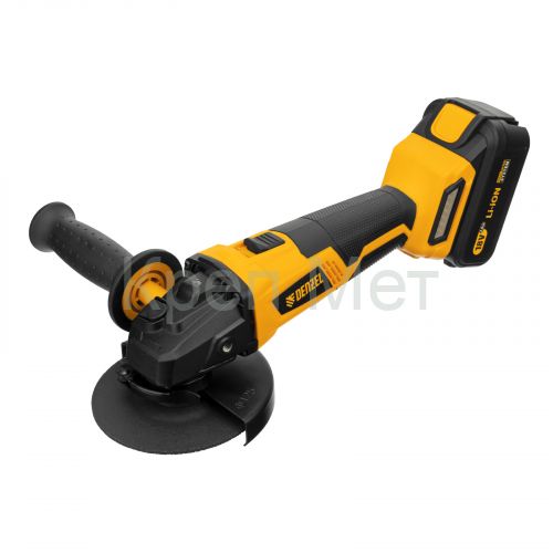 Машина углошлифовальная аккумуляторная бесщет. BLG-IB-18-125-4, Li-ion, 18 В Denzel