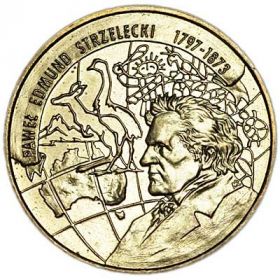 Павел Эдмунд Стрелецкий (1797 - 1873) 2 злотых Польша 1997
