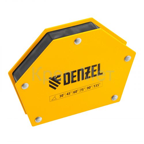 Фиксатор магнитный для сварочных работ усилие 75 LB, 30х45х60х75х90х135 град. Denzel