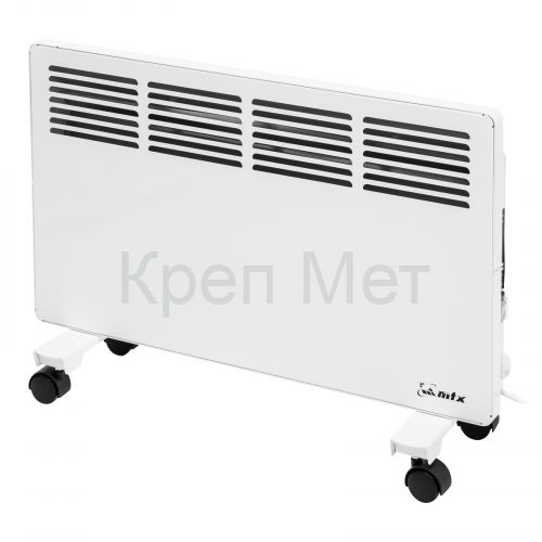 Конвектор электрический КМ-2000.2, 230 В, 2000 Вт, X-образный нагреватель, колеса, термостат MTX