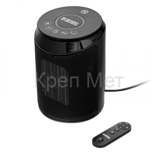 Тепловентилятор керамический DTFC-2000X, 2 кВт, wi-fi, пульт, динамик, вращение, 3 реж. Denzel