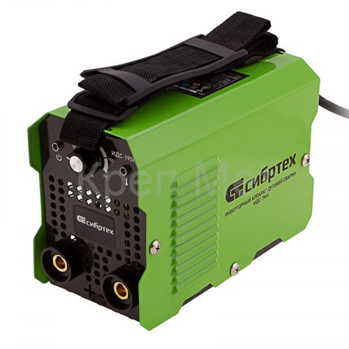 Инверторный аппарат дуговой сварки ИДС-190K, 190 А, ПВ 80%, диаметр электрода 1,6-4 мм Сибртех