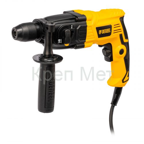 Перфоратор электрический RH-400-12, SDS-plus, 400 Вт, 1.2 Дж, 2 режима Denzel
