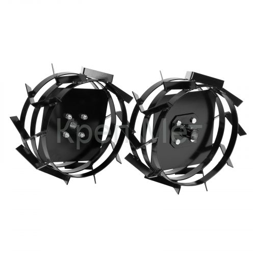 Грунтозацепы 425/200 мм, посадка круг 30 мм, комплект 2 шт Denzel