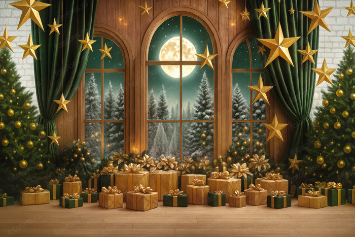 Фон стена "New year wall №50"