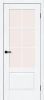 Межкомнатная Дверь ПЭТ Bravo Прима-13.0.1 White Silkwood / Magic Fog  / Браво