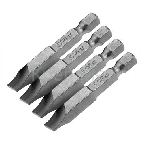 Набор бит, SL5/16"x2", 4 шт. Denzel