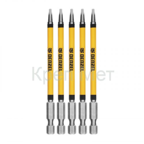 Бита S1x100 мм, 5 шт. Denzel