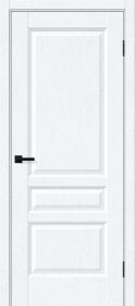 Межкомнатная Дверь ПЭТ Bravo Неоклассик-34 White Silkwood  / Браво