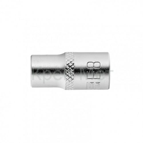 Головка торцевая 1/4, Е8, CrV Stels