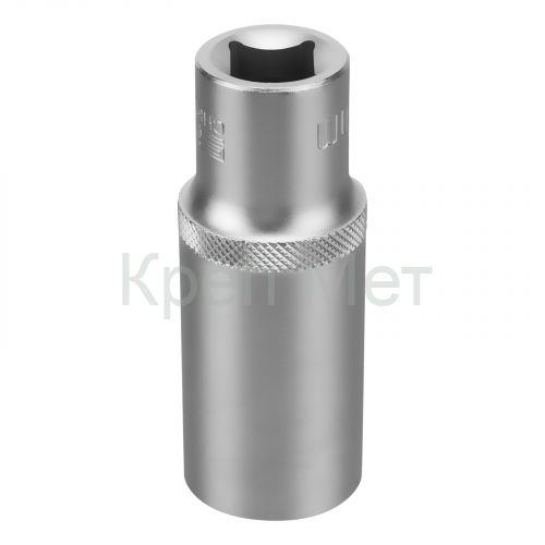 Головка торцевая удлиненная, 22 мм, шестигранная, CrV, под квадрат 1/2 Stels