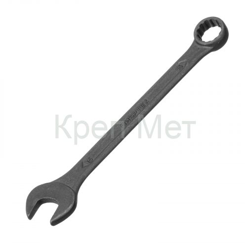 Ключ комбинированый, 15 мм, CrV, фосфатированный Сибртех