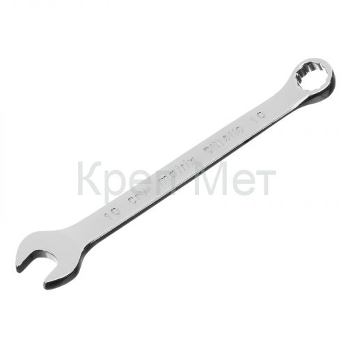 Ключ комбинированный, 10 мм, CrV, полированный хром Matrix