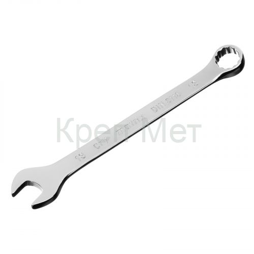 Ключ комбинированный, 13 мм, CrV, полированный хром Matrix