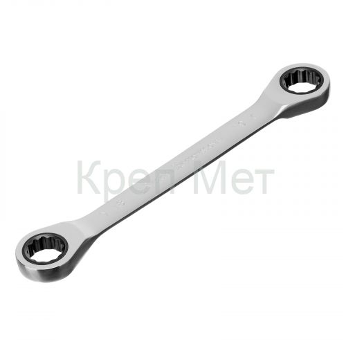 Ключ накидной трещоточный, 18 х 19 мм, CrV, зеркальный хром Matrix Professional