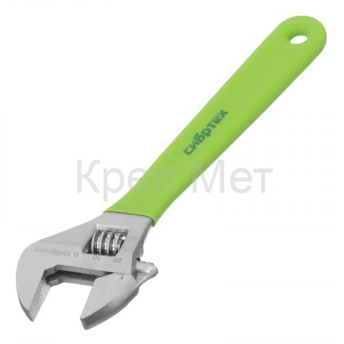 Ключ разводной, 200 мм, никелированный Сибртех