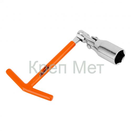 Ключ свечной карданный, 21 мм, с шарниром Sparta