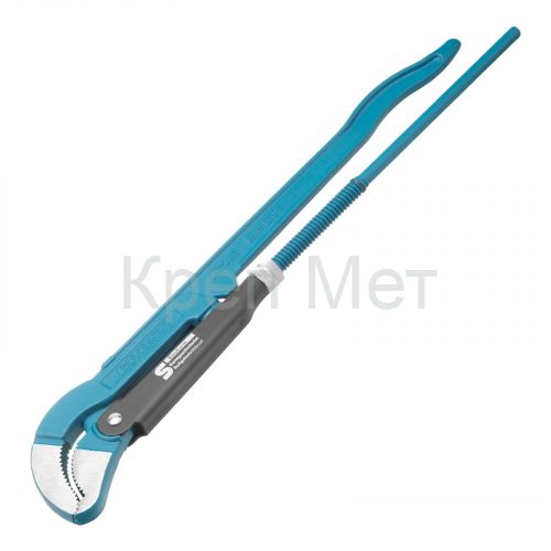 Ключ трубный рычажный 3, №4, цельнокованый, CrV, тип "S" Gross