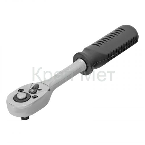 Ключ-трещотка 1/4", CrV, 45 зубьев, с быстрым сбросом, хром Matrix