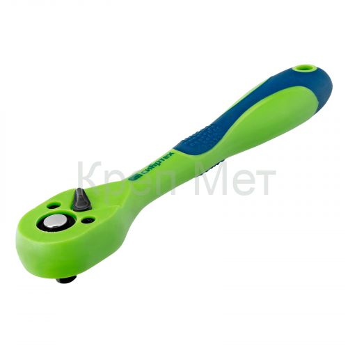 Ключ-трещотка 1/4", CrV, 72 зуба, с быстрым сбросом Сибртех