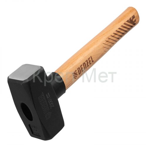 Кувалда, 2000 г, кованая головка, буковая рукоятка Denzel
