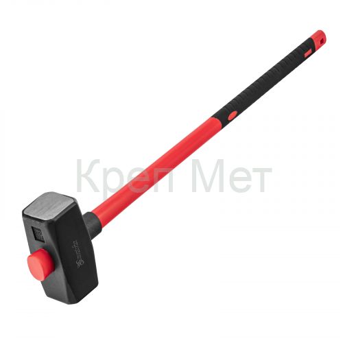 Кувалда, 7000 г, фибергласовая обрезиненная рукоятка Matrix