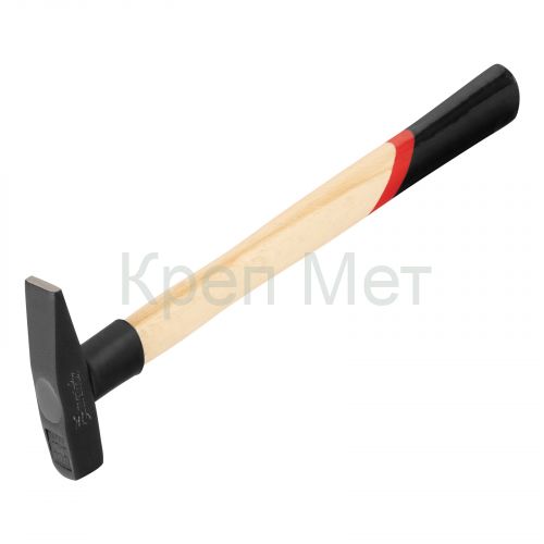 Молоток слесарный, 100 г, квадратный боек, деревянная рукоятка Matrix