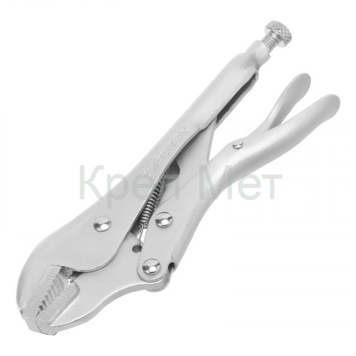 Зажим ручной, усиленный, плоский захват, 180 мм Сибртех