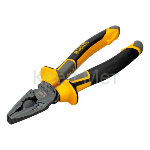 Плоскогубцы комбинированные 180 мм, трехкомпонентные рукоятки Denzel