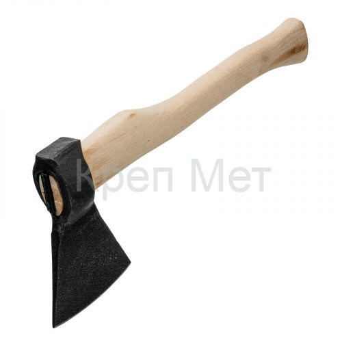 Топор кованный, в сборе, 700/900 г, деревянное топорище, 400 мм, А-0