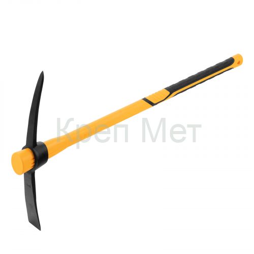 Кирка 1500 г, узкая, фиберглассовая обрезиненная рукоятка 900 мм Denzel