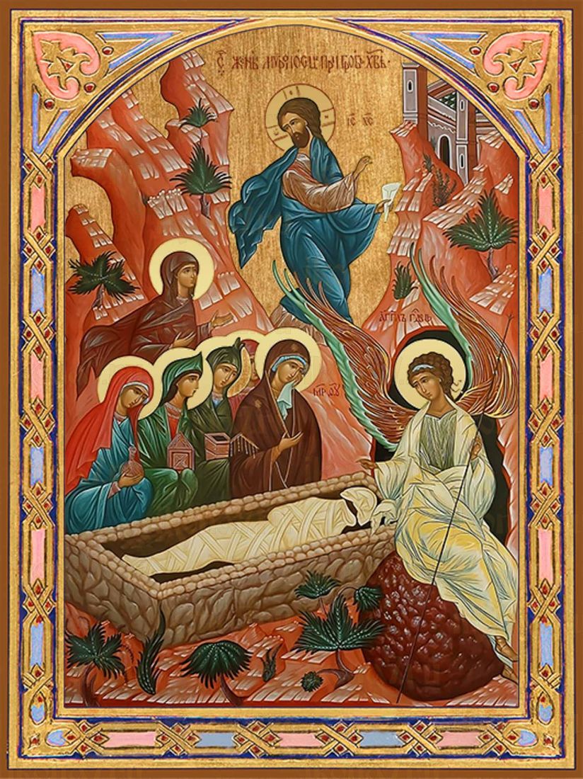 Икона Жёны мироносицы (Премиум UV-печать)(ЮДД-520)