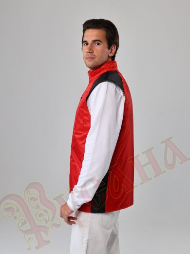 красно-черный жилет спецодежда