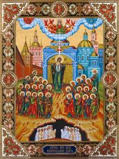 Непроходимая дверь икона Божией Матери (Премиум UV-печать)(ЮДД-526)