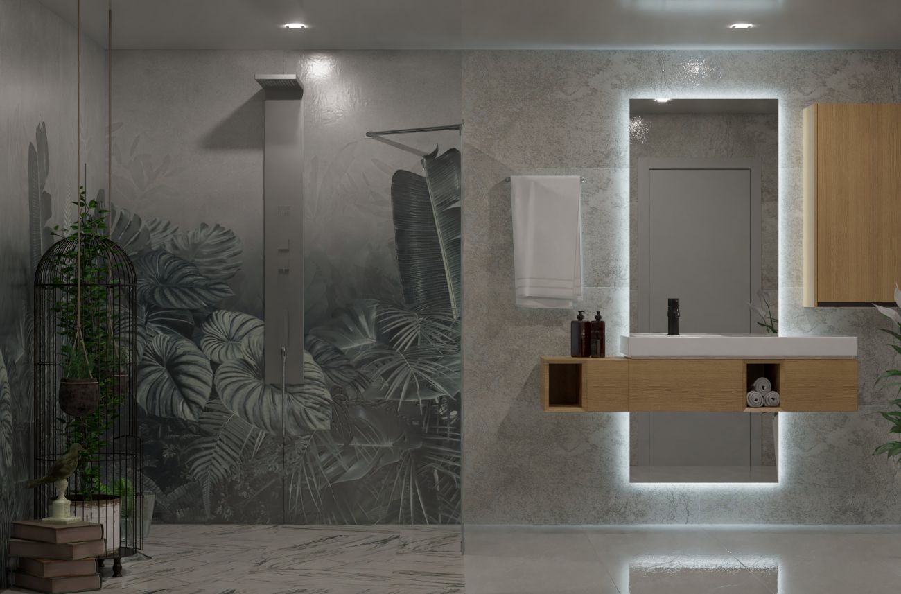 Tropik Hamam Dizaynı - 3,6 x 4,2 (m)
