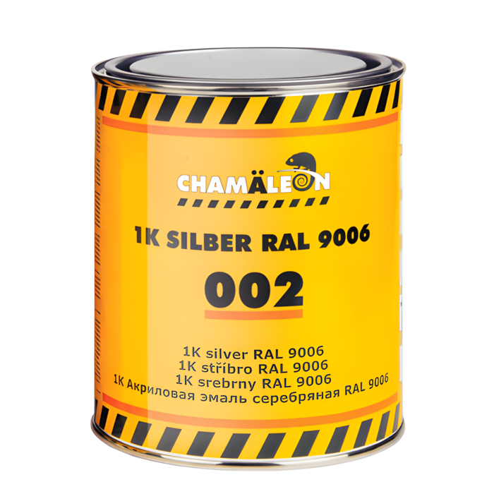 Chamaeleon 1К Эмаль серебристая, объем 1л.