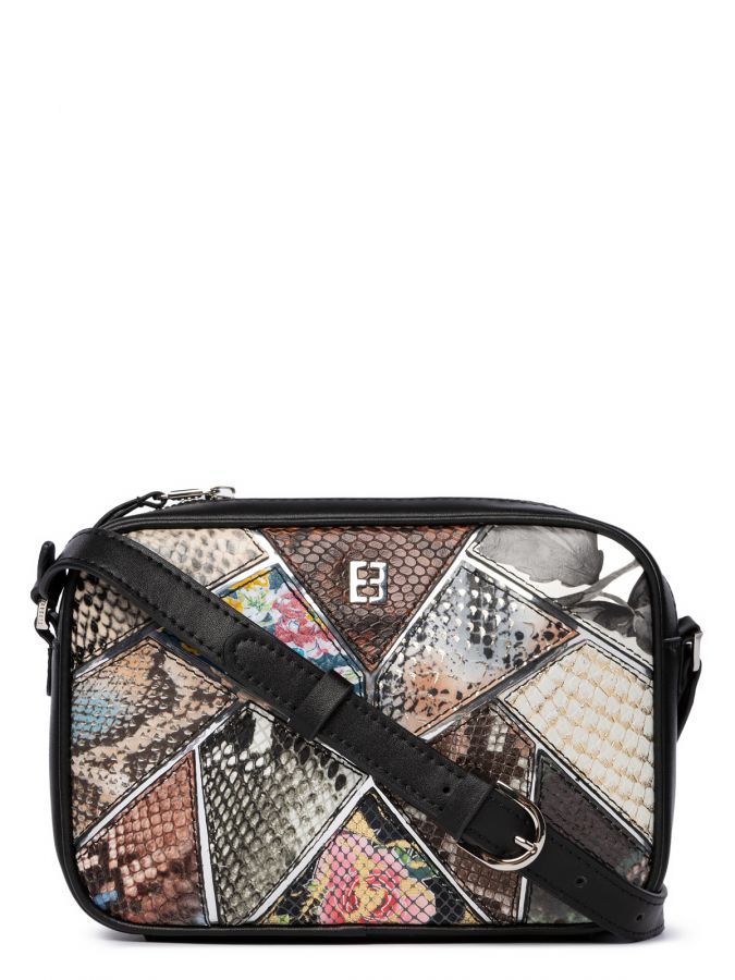 Сумка через плечо ELEGANZZA ZU-1980 multicolor-black