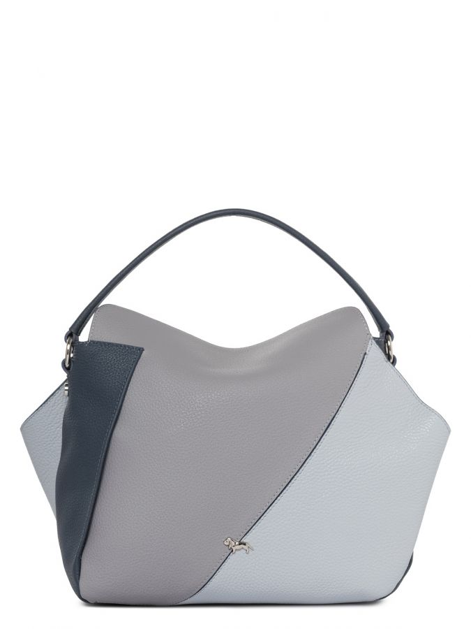 Сумка через плечо LABBRA L-241011 stone perlato/l.blue/avio