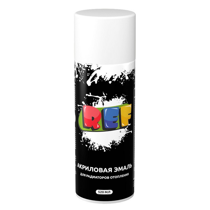 REF Акриловый грунт, цвет белый, аэрозоль, объем 520мл.
