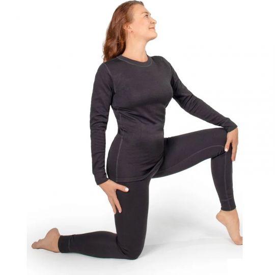 Термобелье женское Lady Outdoor (-40°С) трехслойное(черный) СИБИРСКИЙ СЛЕДОПЫТ