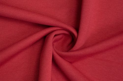 ФУТЕР 3-х НИТКА НАЧЕС ВЕЛЮР ЭФФЕКТ Красный 2064