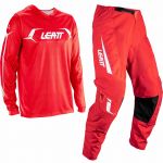 Leatt Moto 3.5 Ride Kit Red (2026) джерси и штаны для мотокросса