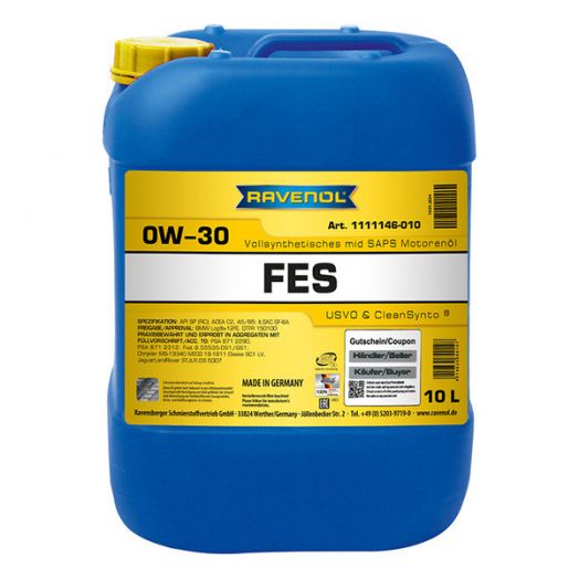 Ravenol FES 0W-30, 10л