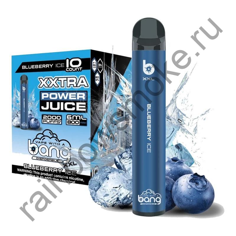 Bang XXL - Blueberry Ice (Черничный Лед)