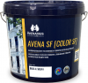 Краска Фасадная Avena SF Color SF 10л Белая, Усиленная Силиконом с Повышенной Стойкостью / Авенариус