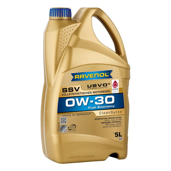 Ravenol SSV Fuel Economy 0W-30, 5л