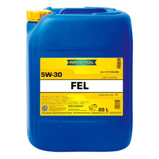 Ravenol FEL 5W-30, 20л