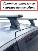 Багажник на крышу Honda Freed / Honda Freed Spike (2008-2016), Lux, крыловидные дуги