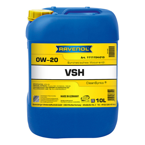 Ravenol VSH 0W-20, 10л